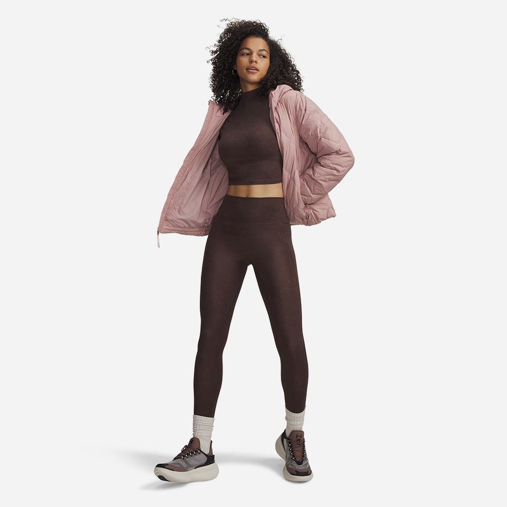 Quần Bó Thể Thao Nữ Under Armour Meridian Suede Effect - Supersports Vietnam