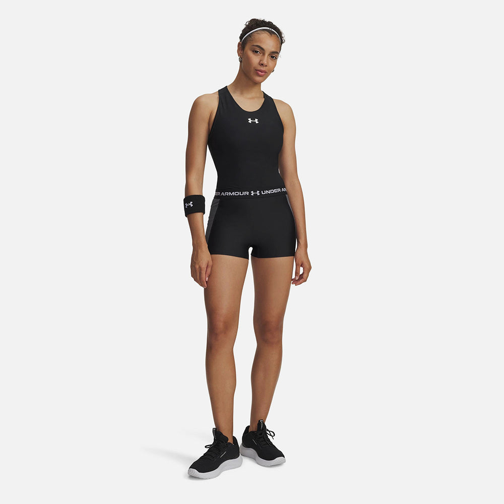 Quần Bó Thể Thao Nữ Under Armour Heatgear® Rib Shorty - Supersports Vietnam