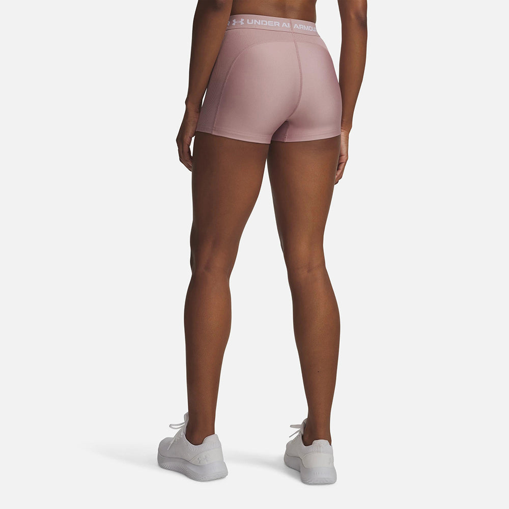 Quần Bó Thể Thao Nữ Under Armour Heatgear® Rib Shorty - Supersports Vietnam