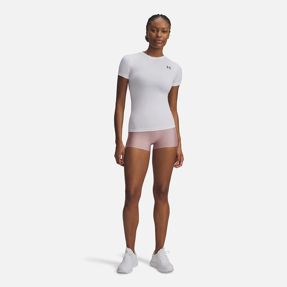 Quần Bó Thể Thao Nữ Under Armour Heatgear® Rib Shorty - Supersports Vietnam