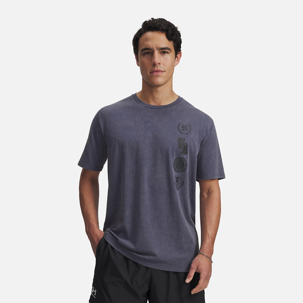 Áo Thun Nam Under Armour Varsity Logo Short Sleeve - Supersports Vietnam