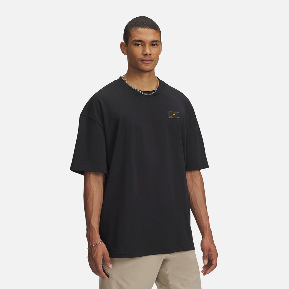 Áo Thun Tay Ngắn Nam Under Armour Woven Label Heavyweight - Supersports Vietnam