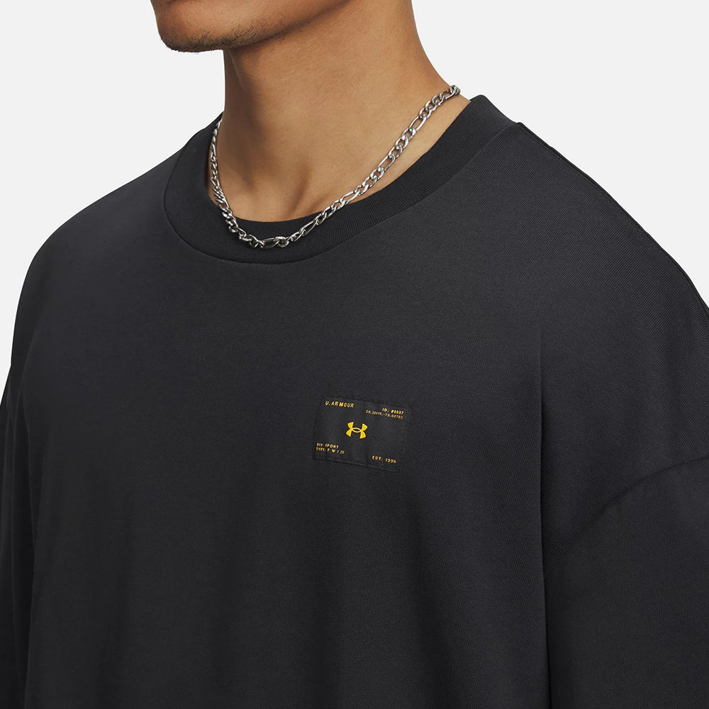 Áo Thun Tay Ngắn Nam Under Armour Woven Label Heavyweight - Supersports Vietnam