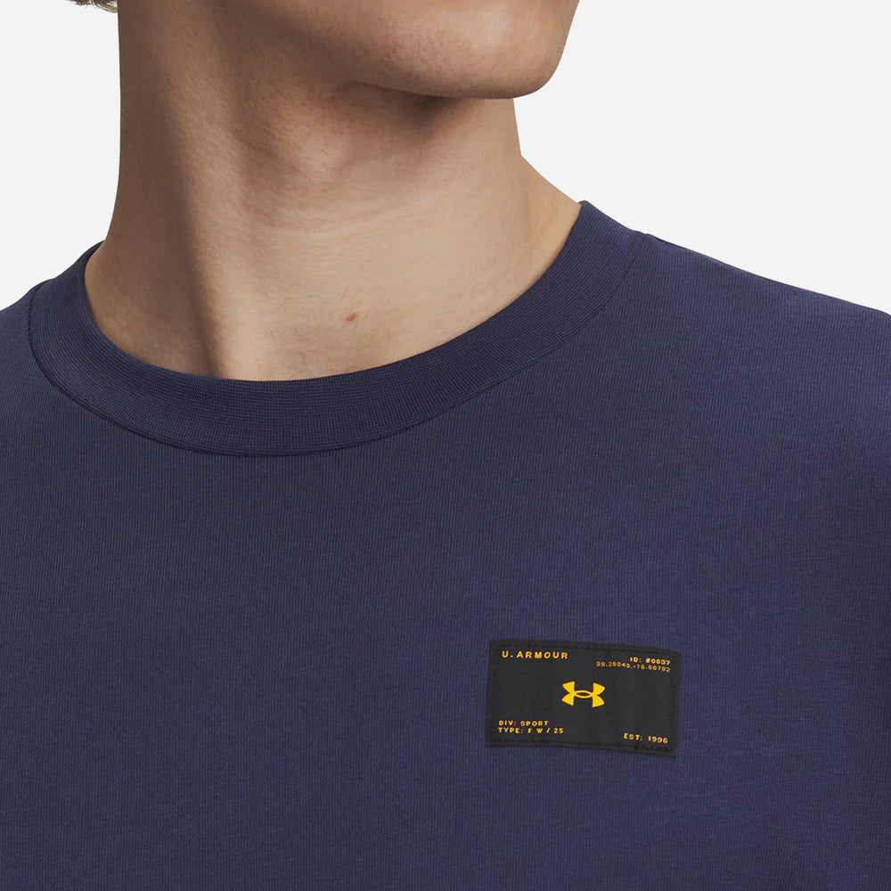 Áo Thun Tay Ngắn Nam Under Armour Woven Label Heavyweight - Supersports Vietnam