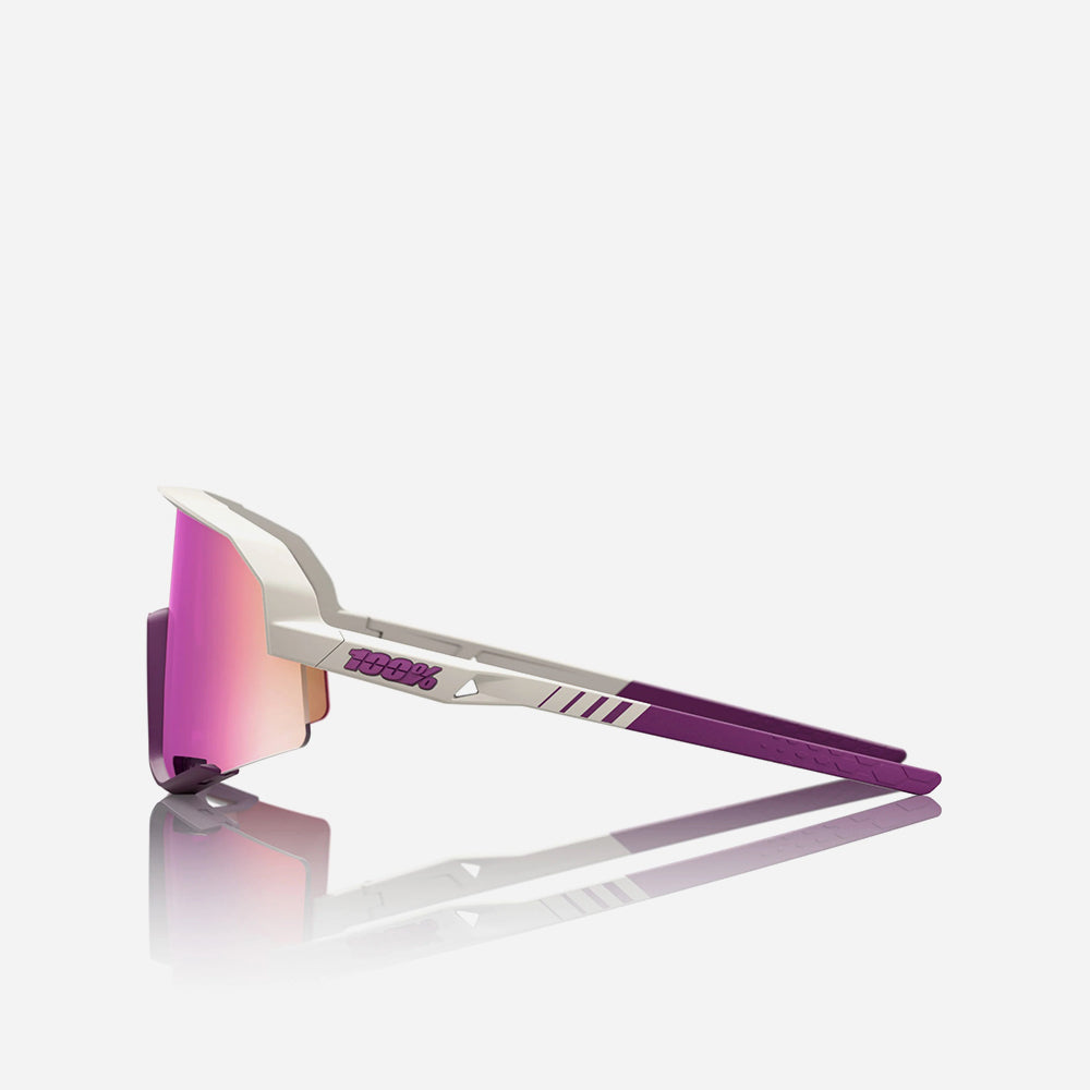 Kính 100% Slendale Matte Chalk - Purple Mirror Lens - Supersports Vietnam