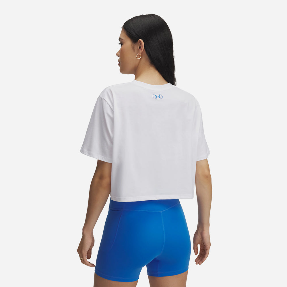 Áo Thun Nữ Under Armour Varsity Oversized Short Sleeve - Supersports Vietnam
