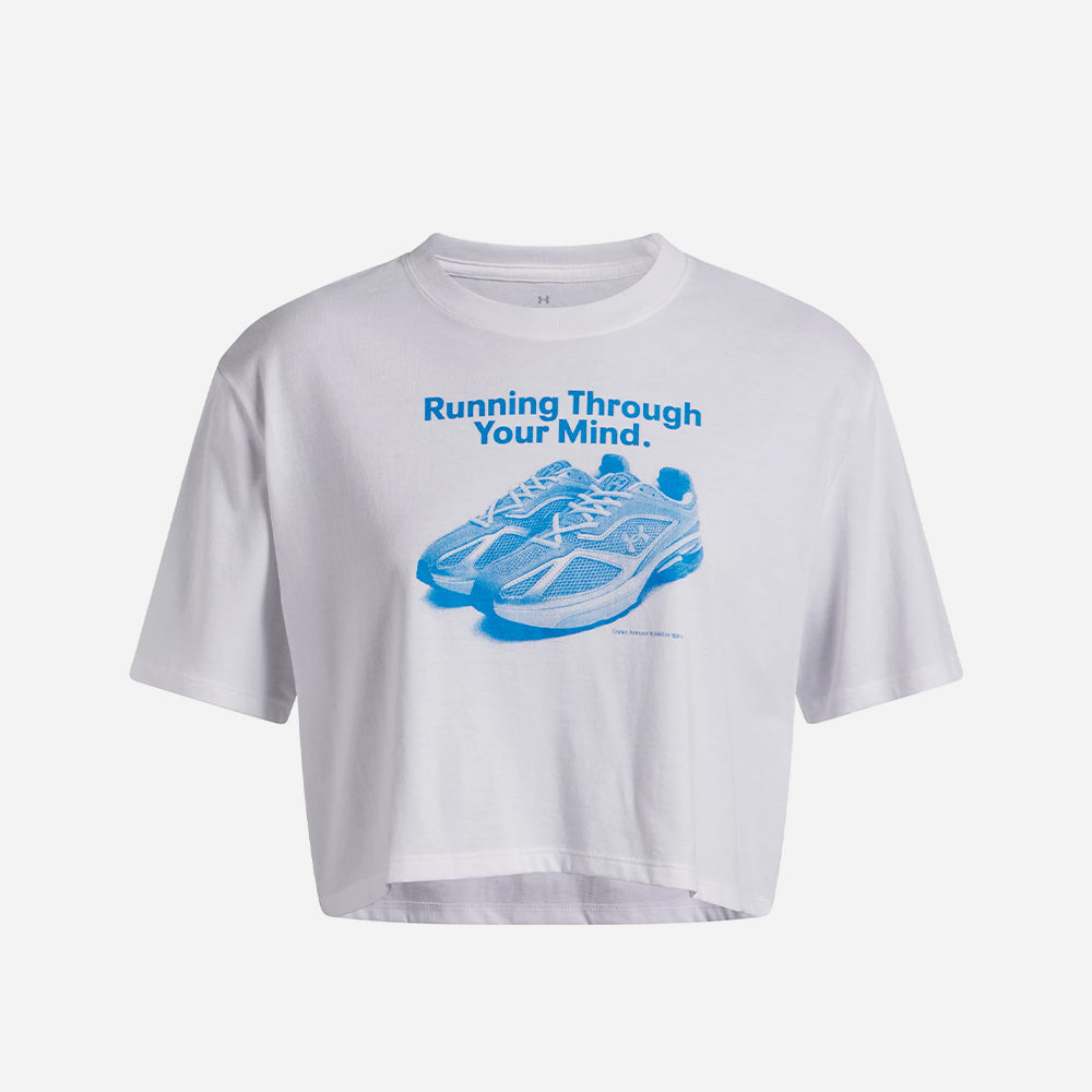 Áo Thun Nữ Under Armour Varsity Oversized Short Sleeve - Supersports Vietnam