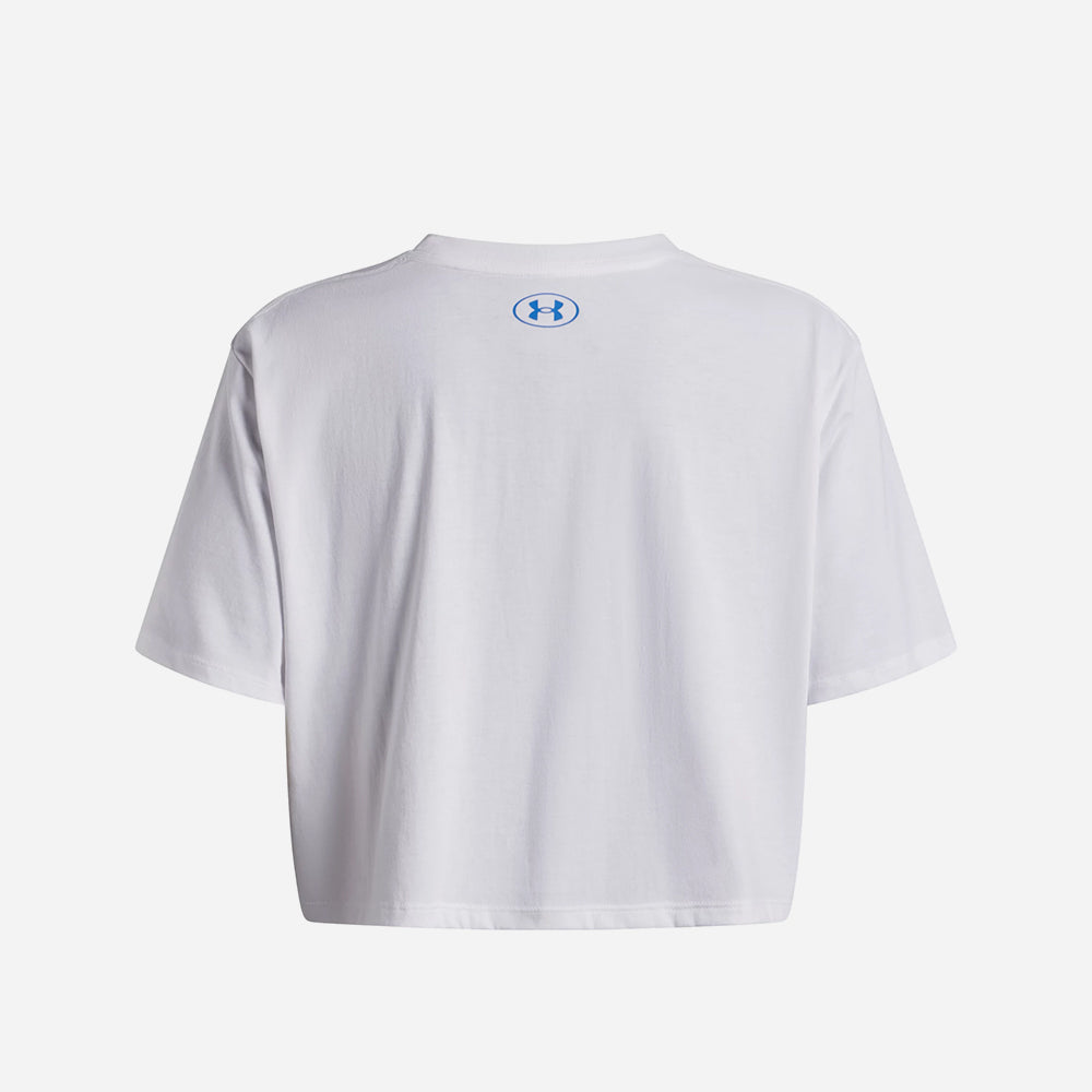 Áo Thun Nữ Under Armour Varsity Oversized Short Sleeve - Supersports Vietnam