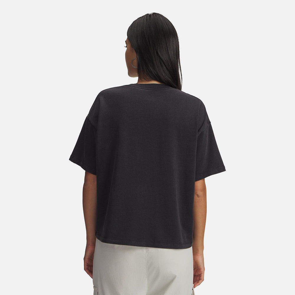 Áo Thun Tay Ngắn Nữ Under Armour Boxy Wash Heavyweight - Supersports Vietnam