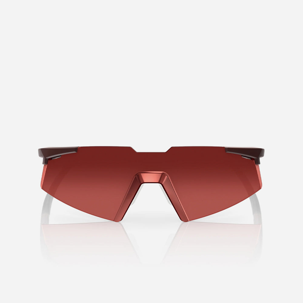 Kính 100% A2 - Run Soft Tact Chocolate - Brown/Red Gradient Lens - Supersports Vietnam