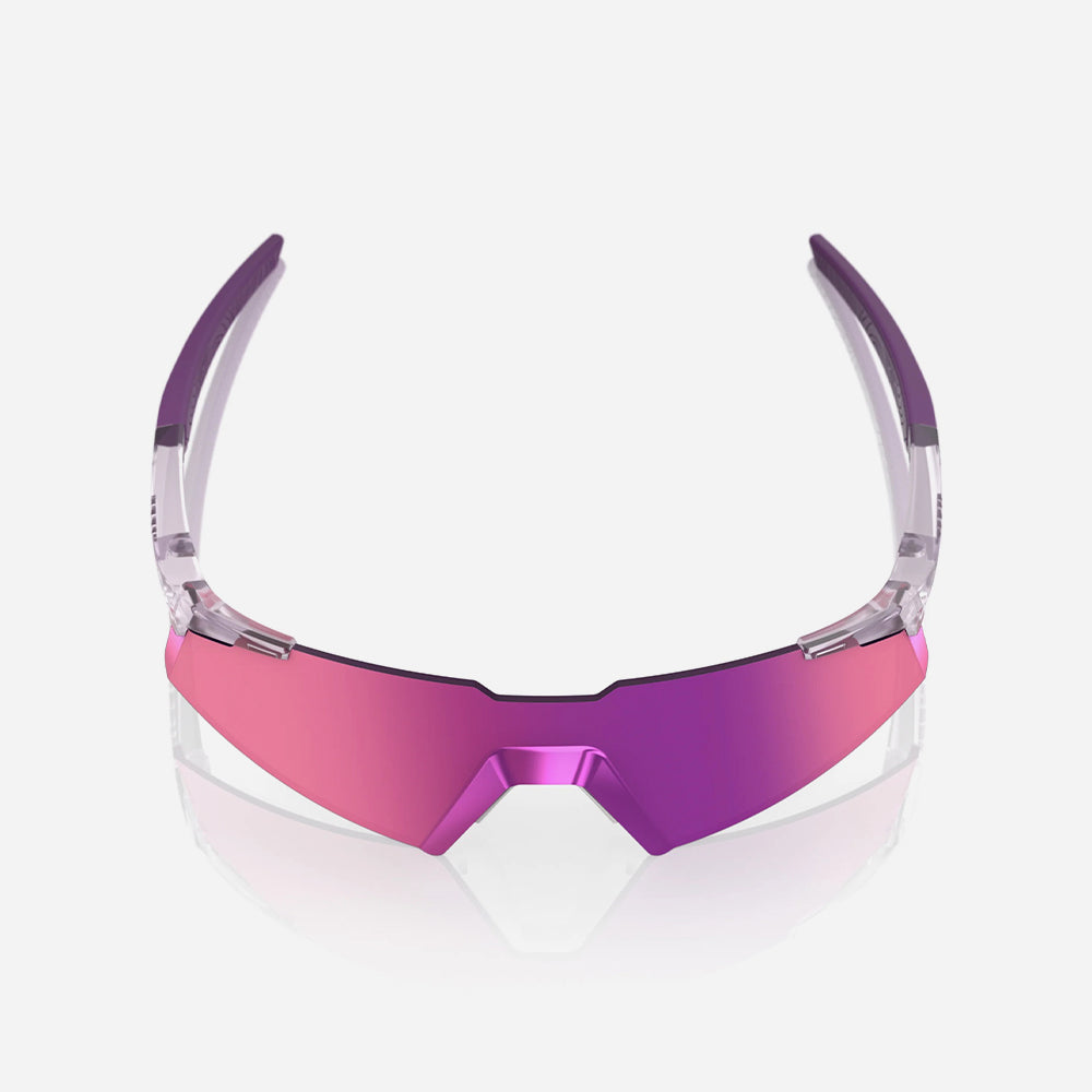 Kính 100% A2 - Tokyo Run Translucent Mauve Purple Mirror Lens - Supersports Vietnam