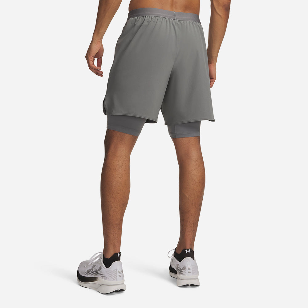 Quần Ngắn Thể Thao Nam Under Armour Velociti Pro 2-In-1 - Supersports Vietnam