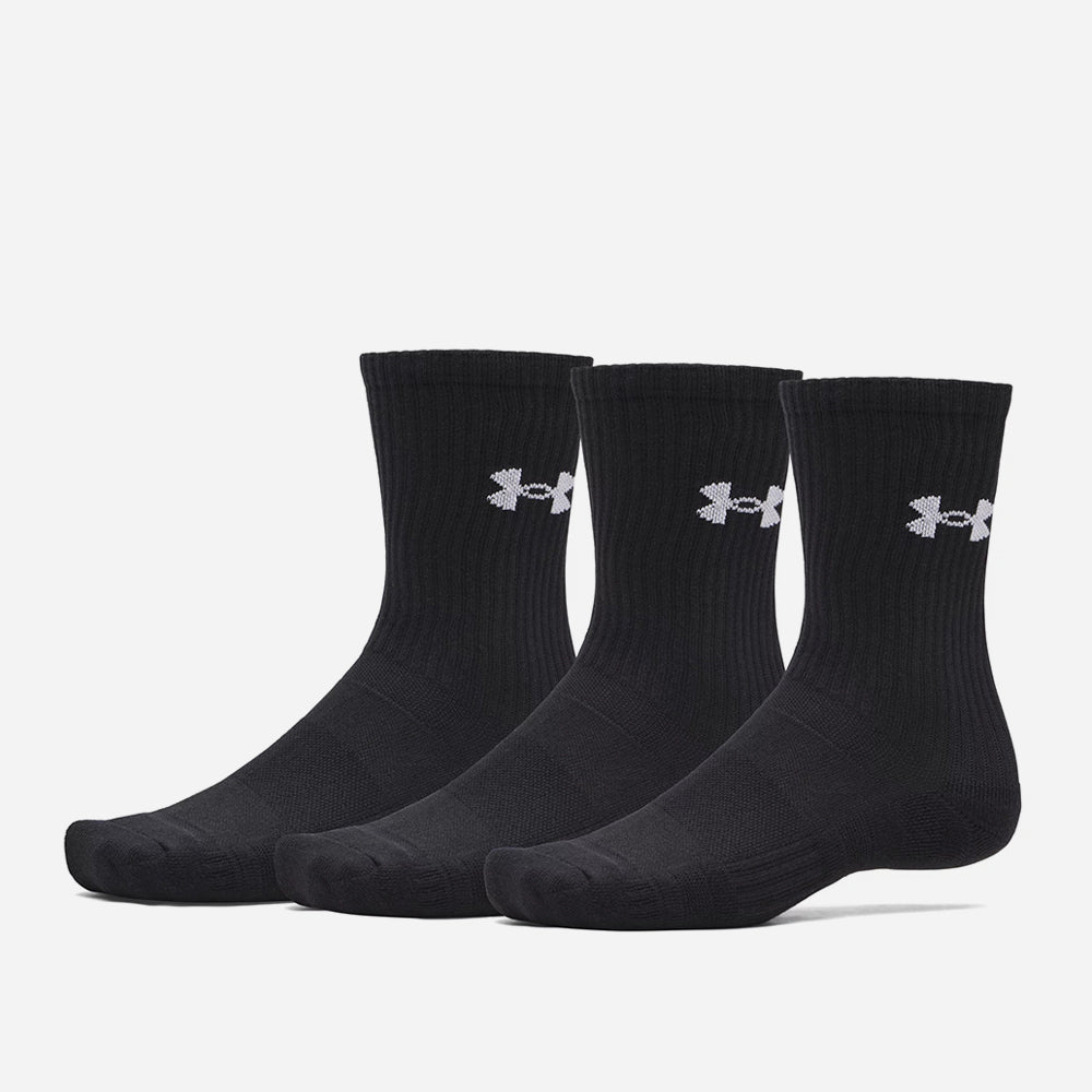 Vớ Thể Thao Under Armour Performance Cotton 3-Pack Crew - Supersports Vietnam