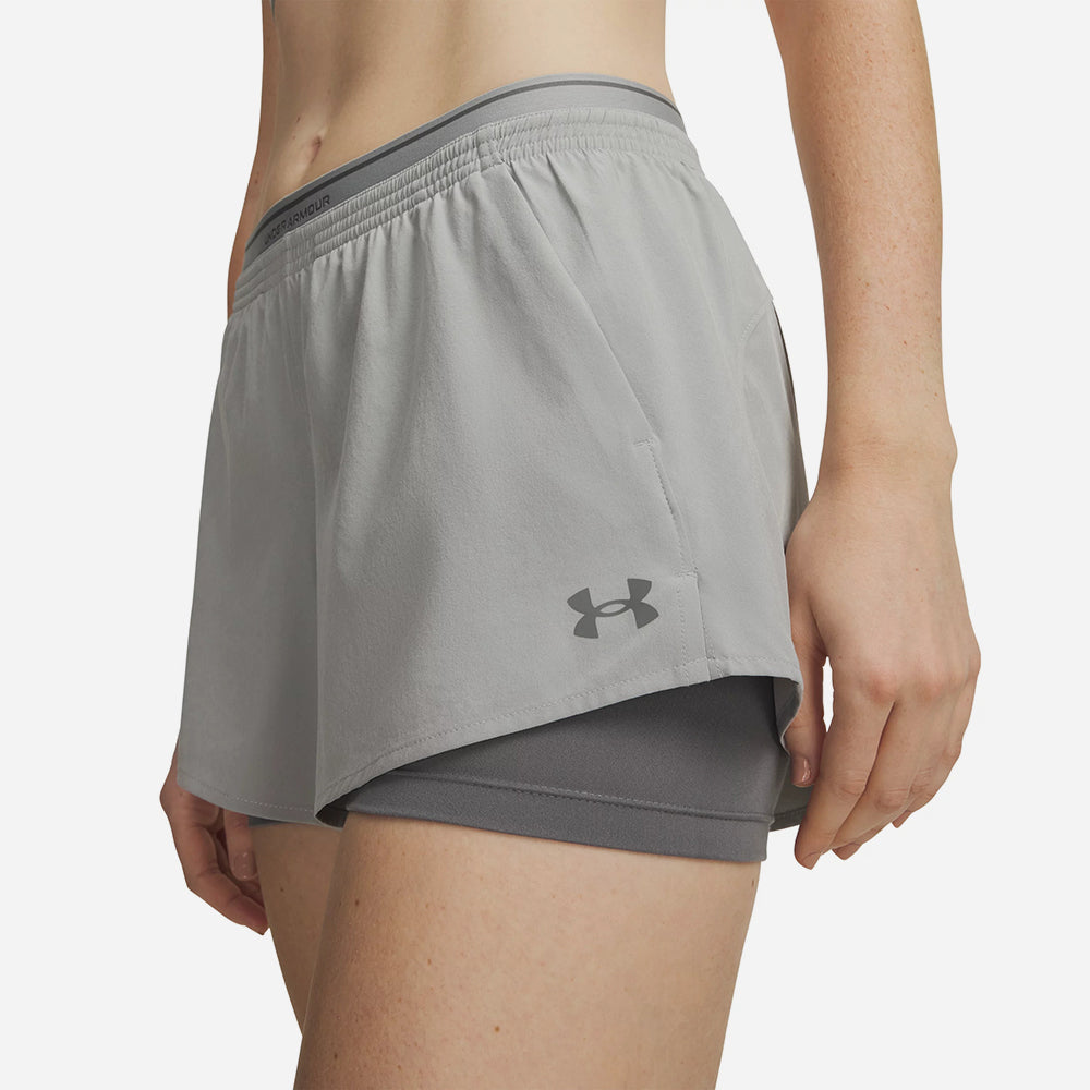 Quần Ngắn Thể Thao Nữ Under Armour Vanish Woven 2In1 - Supersports Vietnam