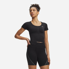 Áo Thun Nữ Under Armour Vanish Seamless Crop Zip - Supersports Vietnam