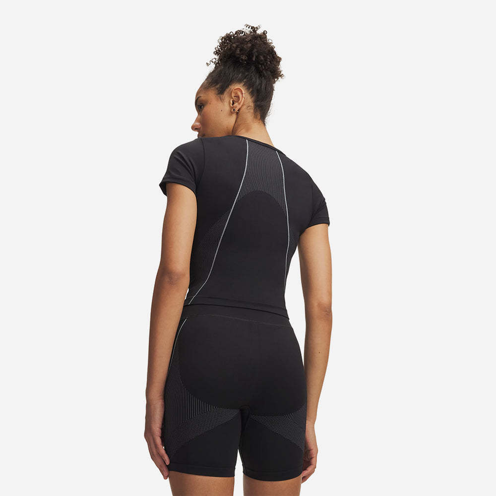 Áo Thun Nữ Under Armour Vanish Seamless Crop Zip - Supersports Vietnam