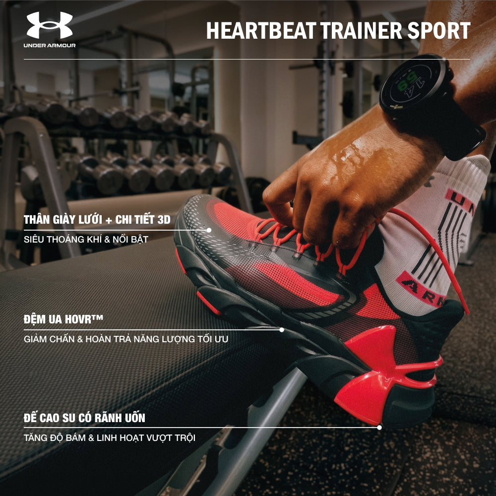 Giày Luyện Tập Unisex Under Armour Heartbeat Trainer Sport - Supersports Vietnam