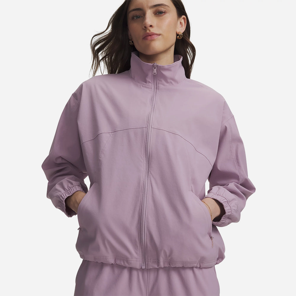 Áo Khoác Nữ Under Armour Unstoppable Woven Full Zip - Supersports Vietnam