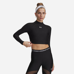 Áo Crop-Top Nữ Under Armour Heatgear® Mock Long Sleeve - Supersports Vietnam