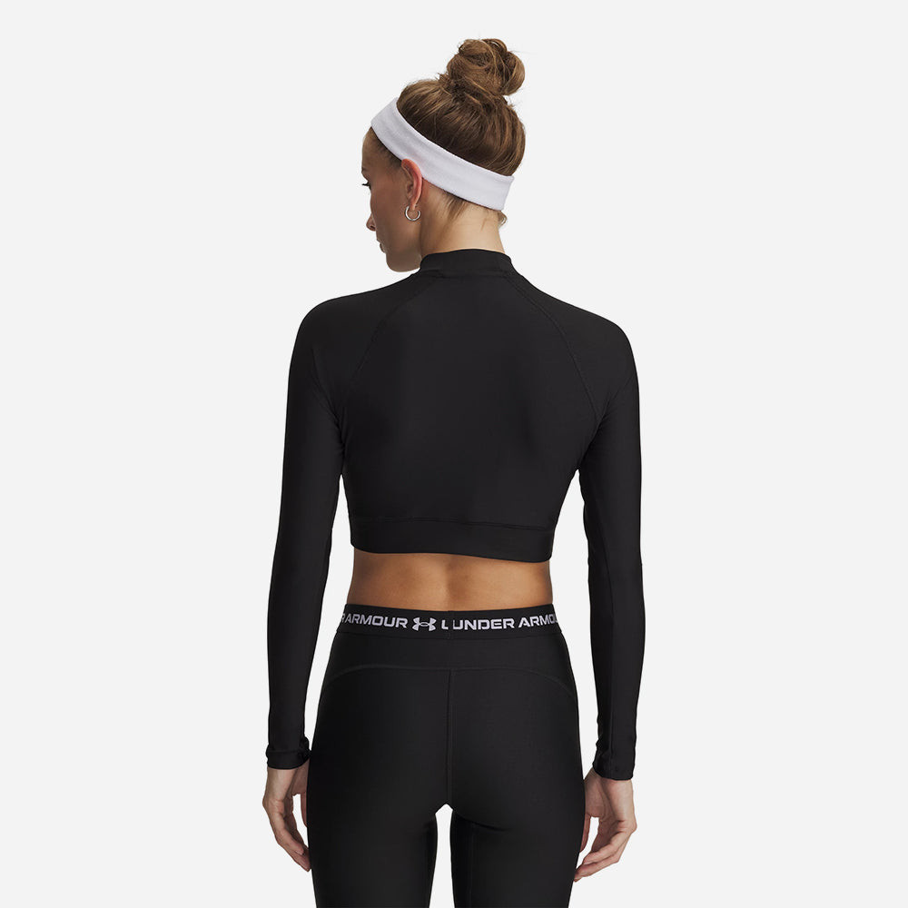 Áo Crop-Top Nữ Under Armour Heatgear® Mock Long Sleeve - Supersports Vietnam