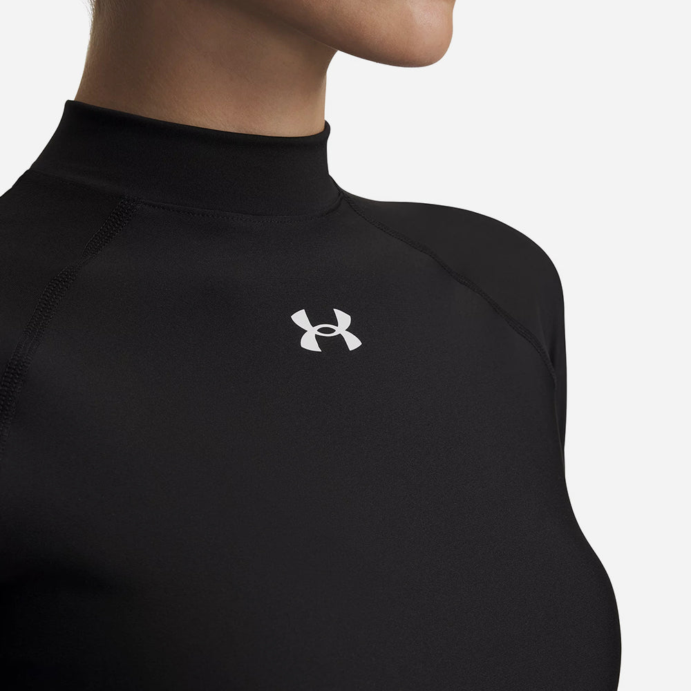 Áo Crop-Top Nữ Under Armour Heatgear® Mock Long Sleeve - Supersports Vietnam