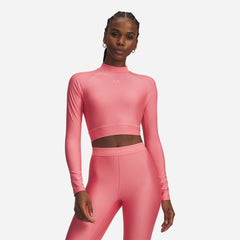 Áo Crop-Top Nữ Under Armour Heatgear® Mock Long Sleeve - Supersports Vietnam