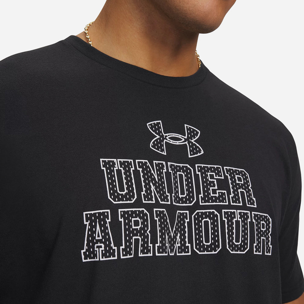 Áo Thun Nam Under Armour Mesh Wordmark Short Sleeve - Supersports Vietnam