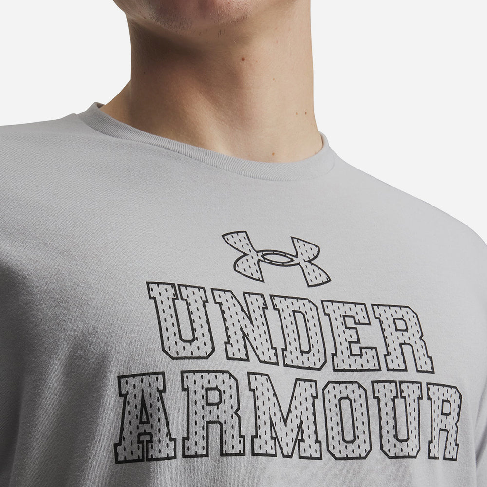Áo Thun Nam Under Armour Mesh Wordmark Short Sleeve - Supersports Vietnam