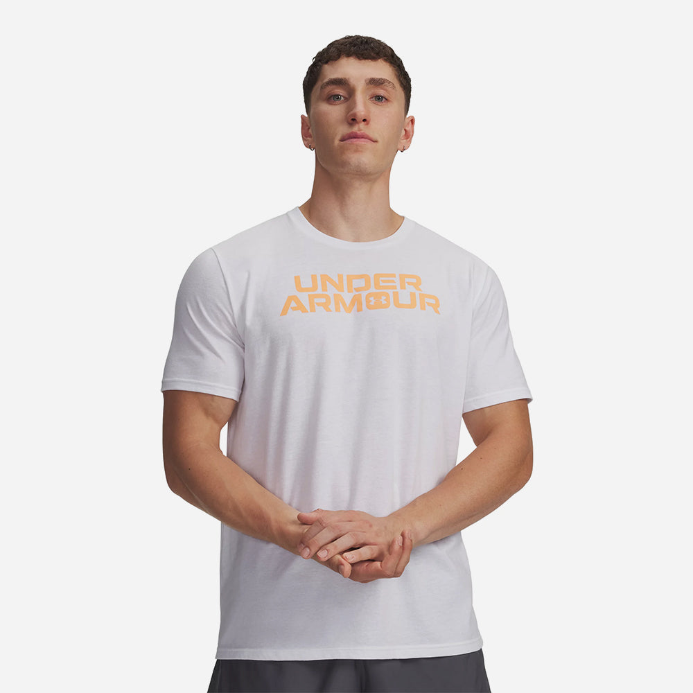 Áo Thun Nam Under Armour Wordmark Short Sleeve - Supersports Vietnam