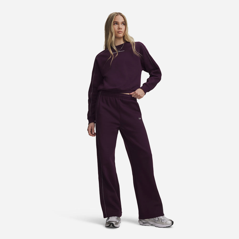 Quần Dài Thể Thao Nữ Under Armour Rival Shimmer - Supersports Vietnam