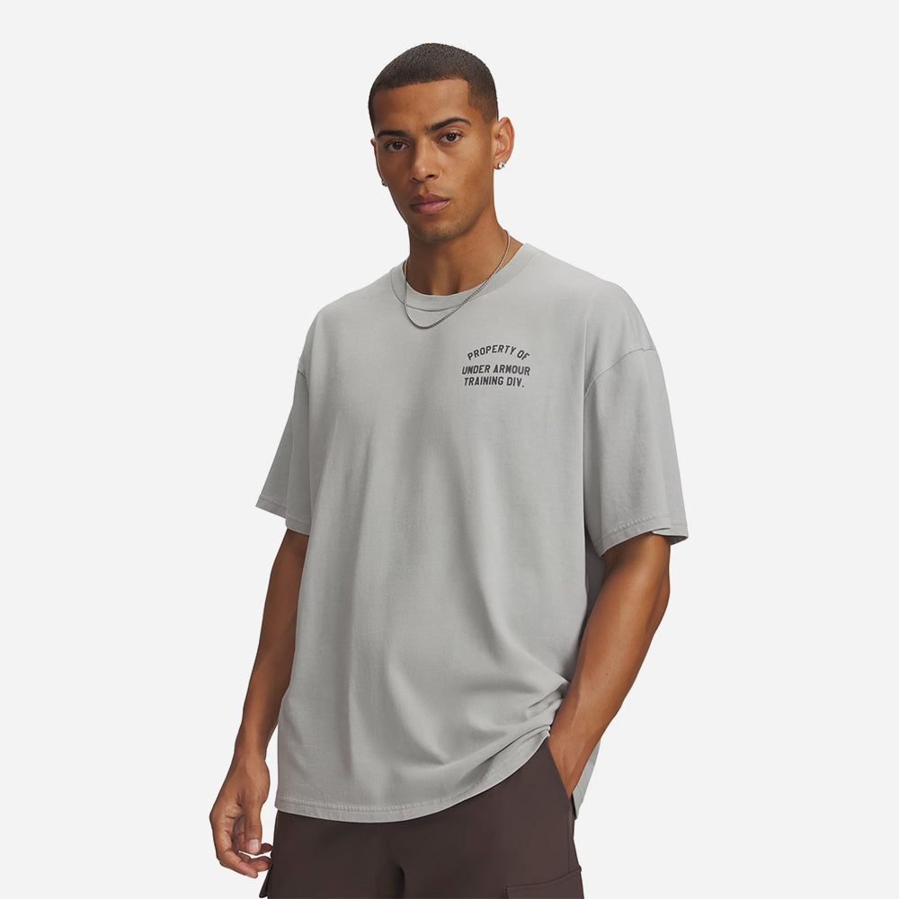 Áo Thun Nam Under Armour Heavyweight Property Of Short Sleeve - Supersports Vietnam