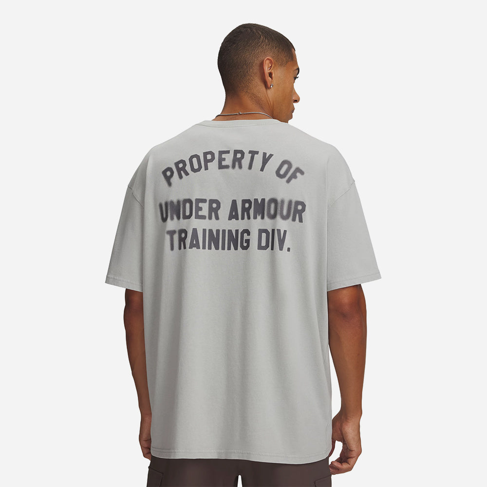 Áo Thun Nam Under Armour Heavyweight Property Of Short Sleeve - Supersports Vietnam