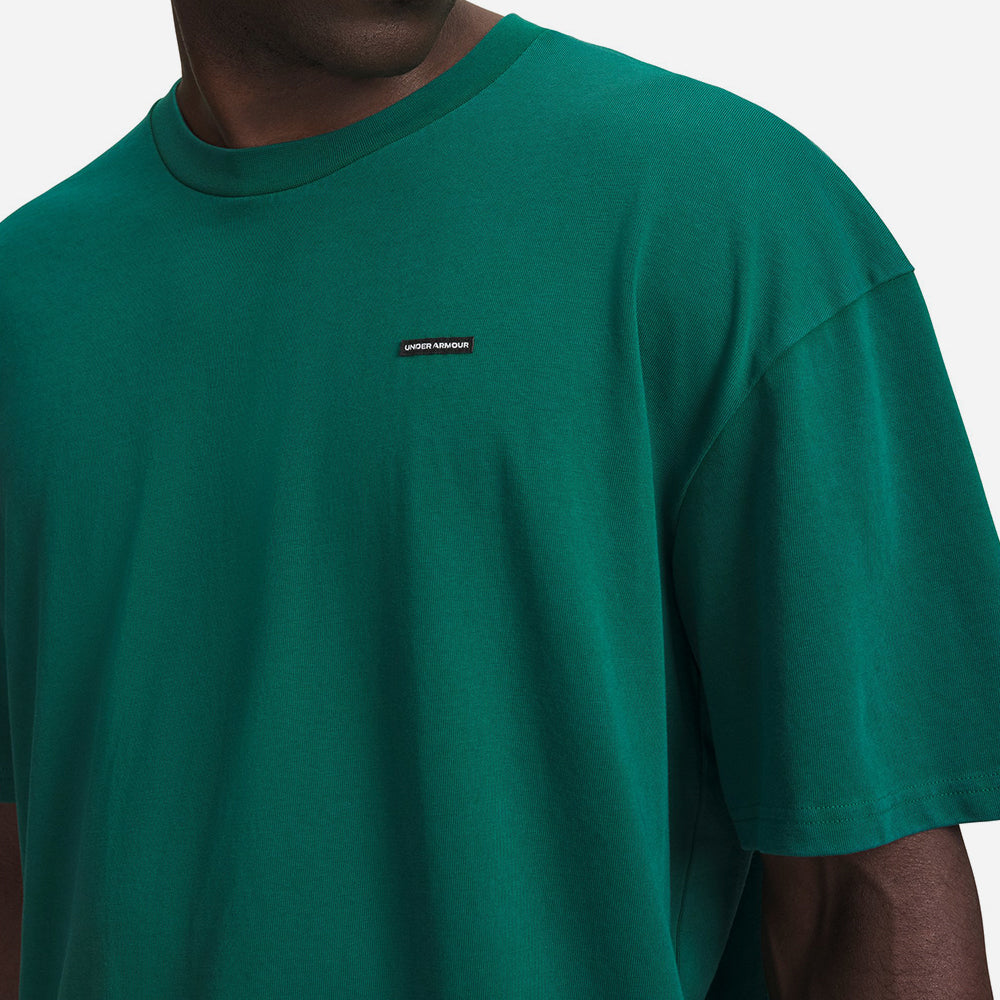 Áo Thun Nam Under Armour Heavyweight Wash Oversized Short Sleeve - Supersports Vietnam