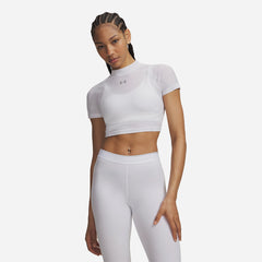 Áo Thun Nữ Under Armour HeatGear® Neolast Crop Mock - Supersports Vietnam