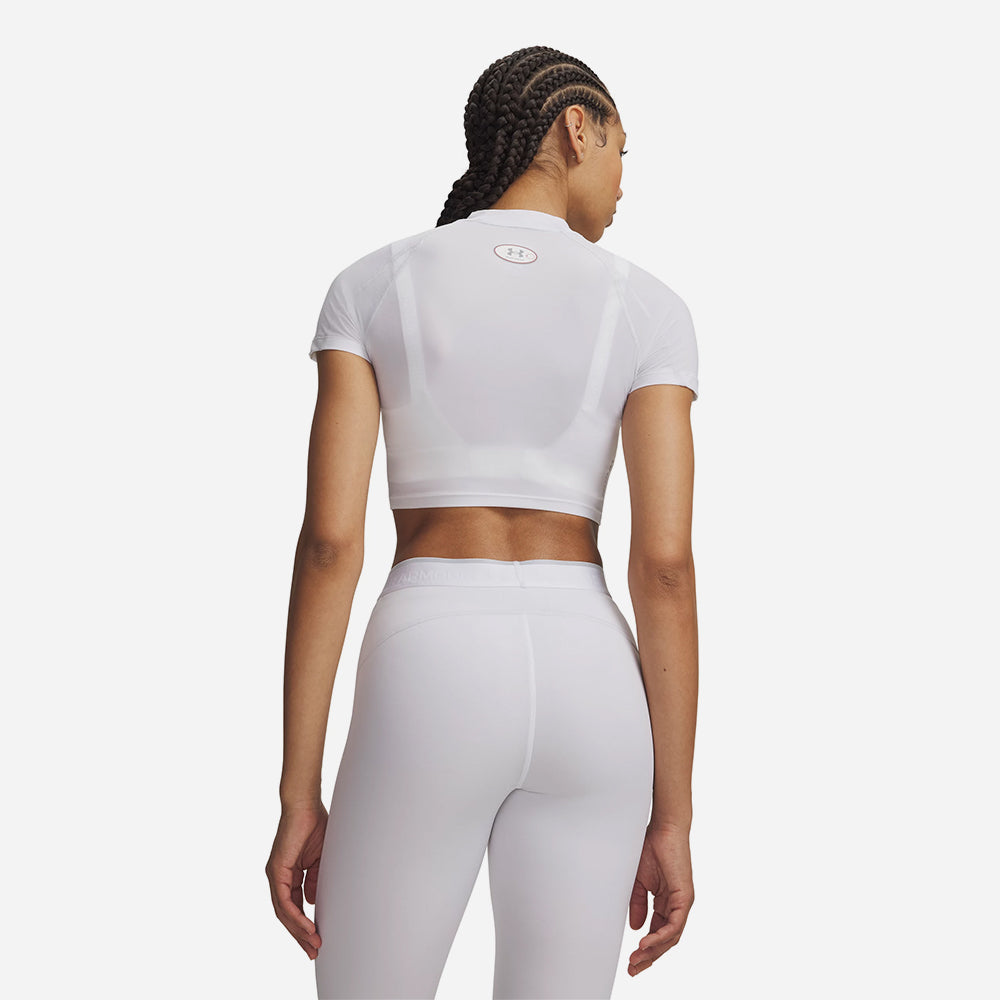 Áo Thun Nữ Under Armour HeatGear® Neolast Crop Mock - Supersports Vietnam