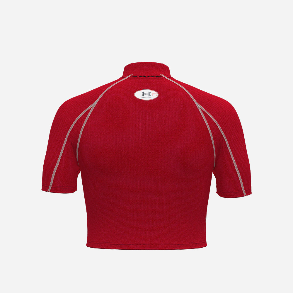 Áo Thun Bó Nữ Under Armour Heatgear Elite Crop Mock Short Sleeve - Supersports Vietnam