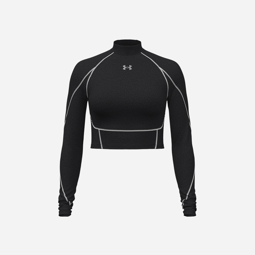 Áo Thun Nữ Under Armour HeatGear® Neolast Crop Mock - Supersports Vietnam