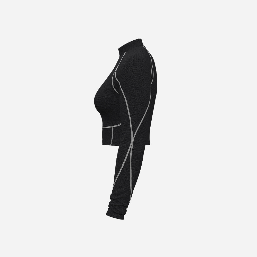 Áo Thun Nữ Under Armour HeatGear® Neolast Crop Mock - Supersports Vietnam