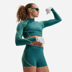 Áo Thun Nữ Under Armour HeatGear® Neolast Crop Mock - Supersports Vietnam