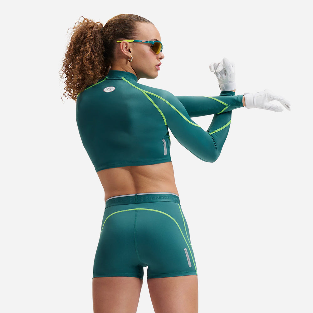 Áo Thun Nữ Under Armour HeatGear® Neolast Crop Mock - Supersports Vietnam