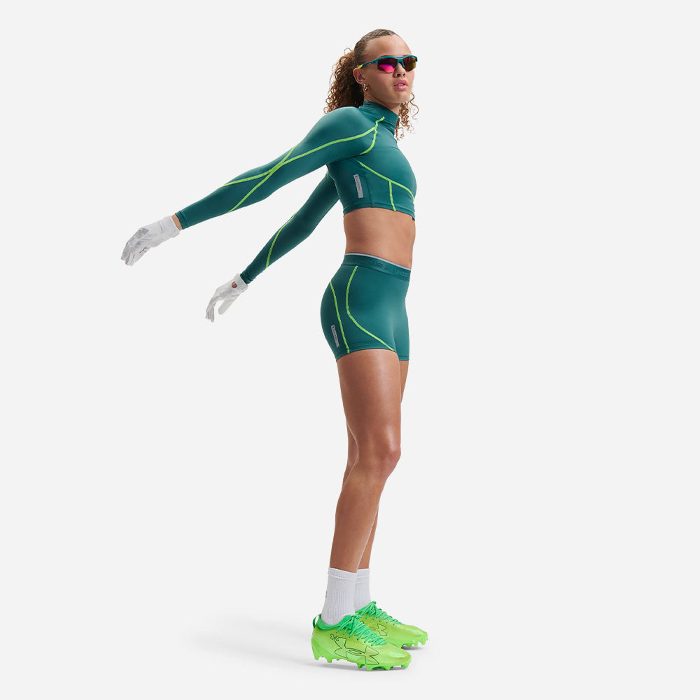 Áo Thun Nữ Under Armour HeatGear® Neolast Crop Mock - Supersports Vietnam