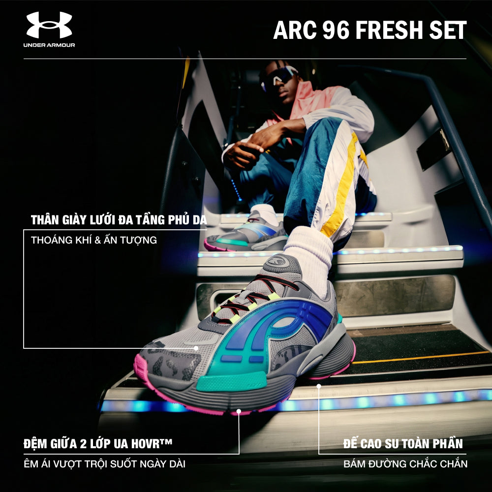 Giày Sneaker Unisex Under Armour Arc 96 Fresh Set - Supersports Vietnam