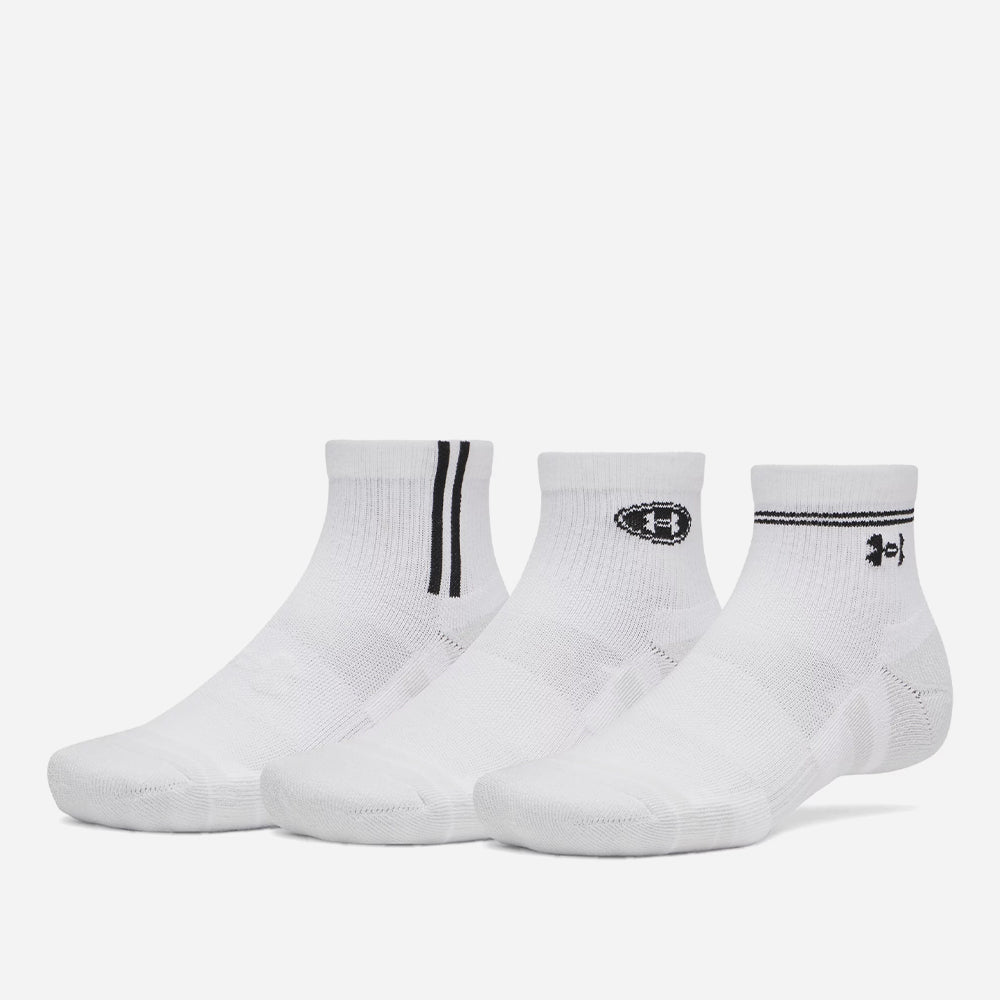 Vớ Thể Thao Under Armour Performance Tech 3-Pack Quarter - Supersports Vietnam
