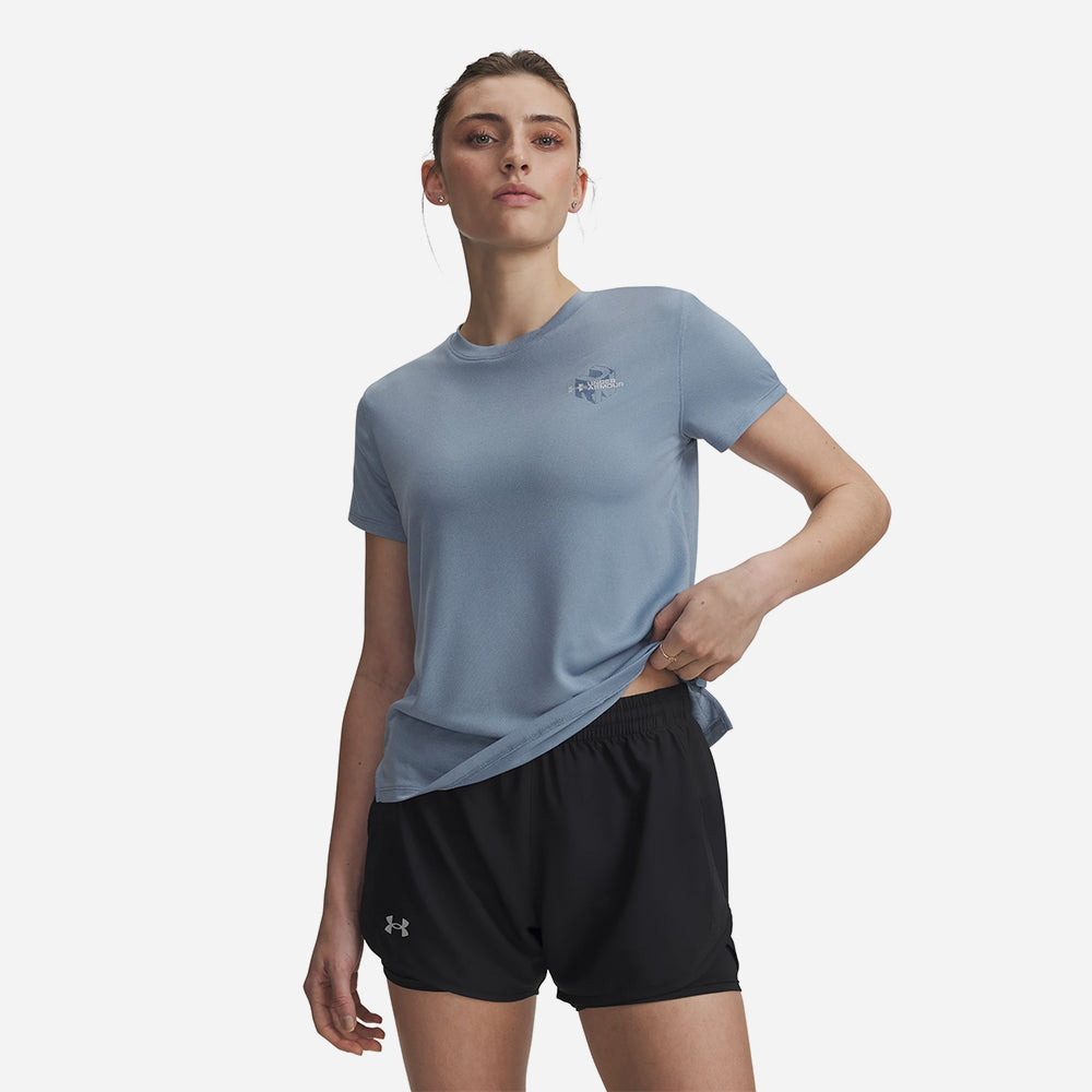 Áo Thun Nữ Under Armour Velociti Run Cube Short Sleeve - Supersports Vietnam