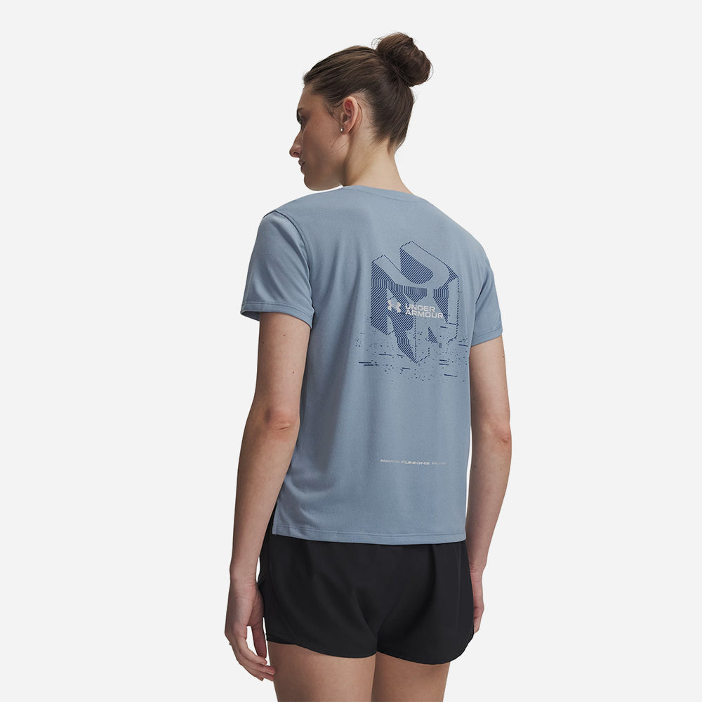 Áo Thun Nữ Under Armour Velociti Run Cube Short Sleeve - Supersports Vietnam