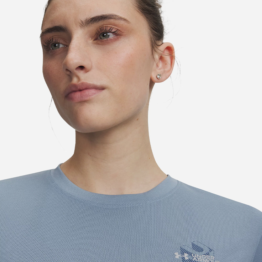Áo Thun Nữ Under Armour Velociti Run Cube Short Sleeve - Supersports Vietnam