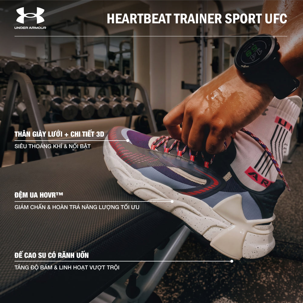 Giày Luyện Tập Unisex Under Armour Heartbeat Trainer Sport Ufc - Supersports Vietnam