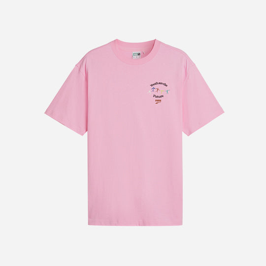 Men's Puma Downtown Graphic T-Shirts - Pink