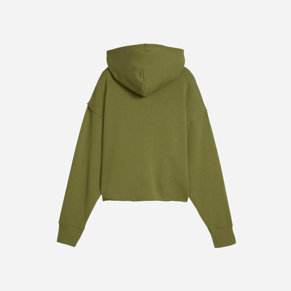 Áo Hoodie Nữ Puma X X-Girl Graphic - Xanh Quân Đội - Supersports Vietnam