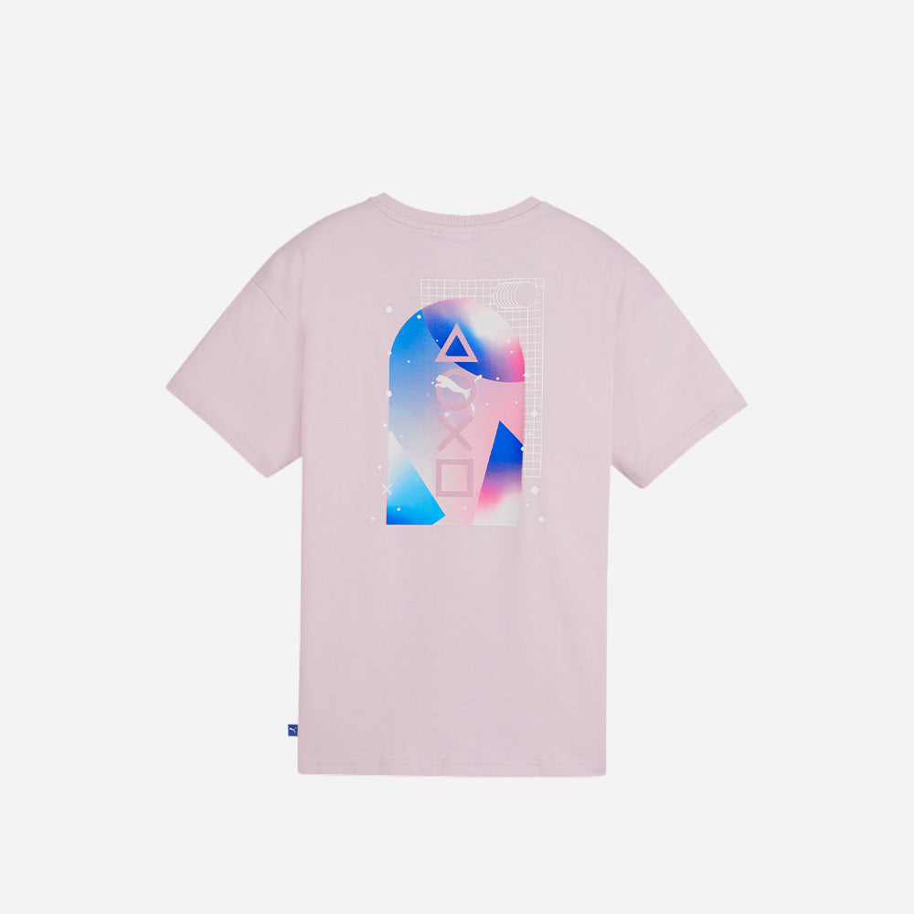 Áo Thun Bé Trai Puma X Playstation - Hồng - Supersports Vietnam